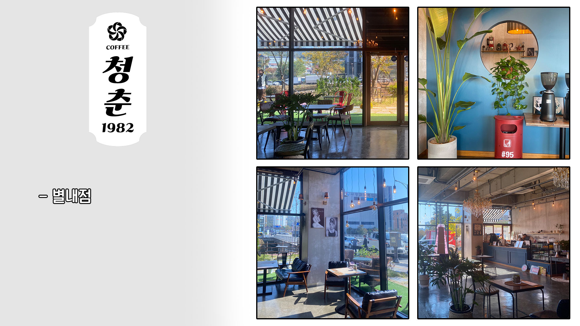청춘1982 음식점 인테리어 디자인
